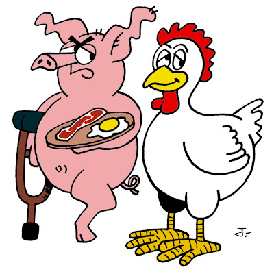 ENTRENANDO LOS HUEVOS CON JAMÓN 🥚🥚🥓